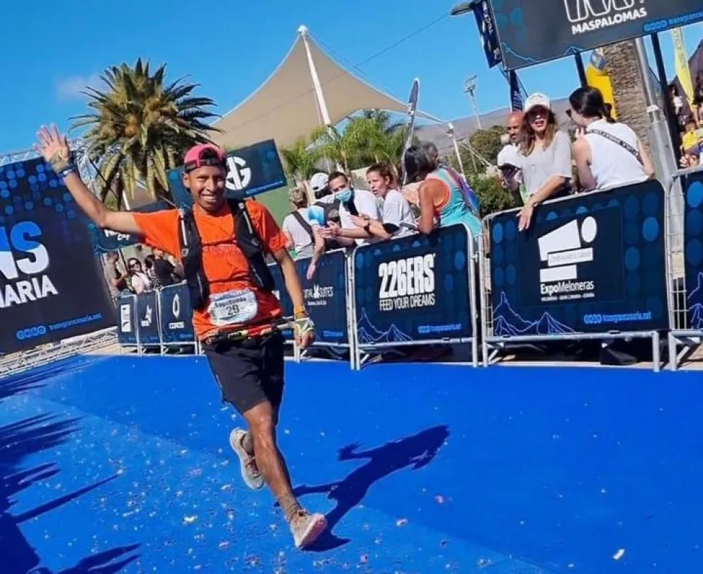 Gran paso de Gabriel Rueda por la Transgrancanaria 2022