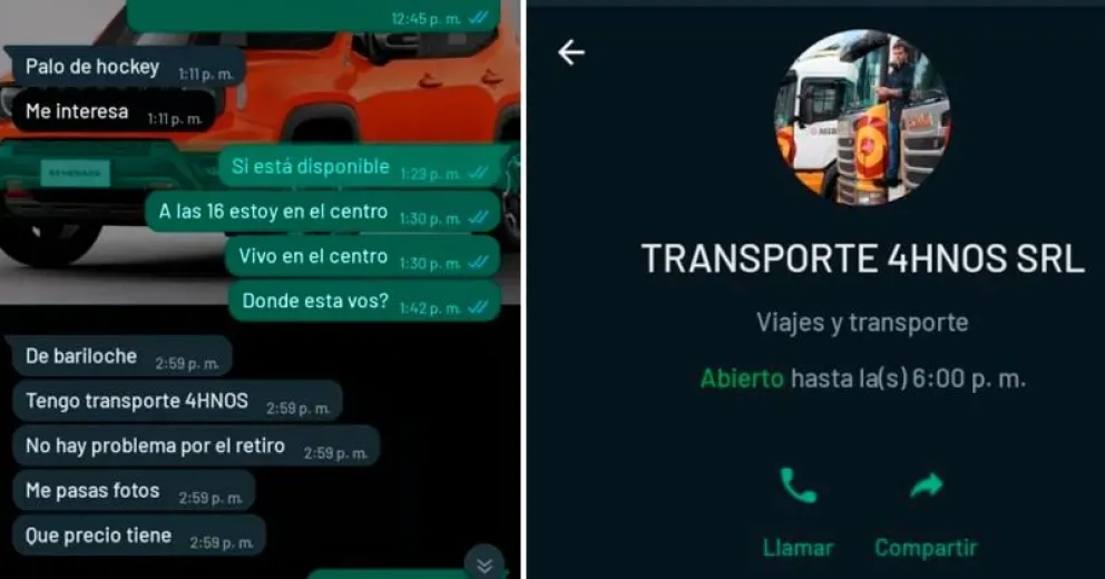 Con una supuesta venta por Facebook le vaciaron la cuenta a una mujer en Villa La Angostura