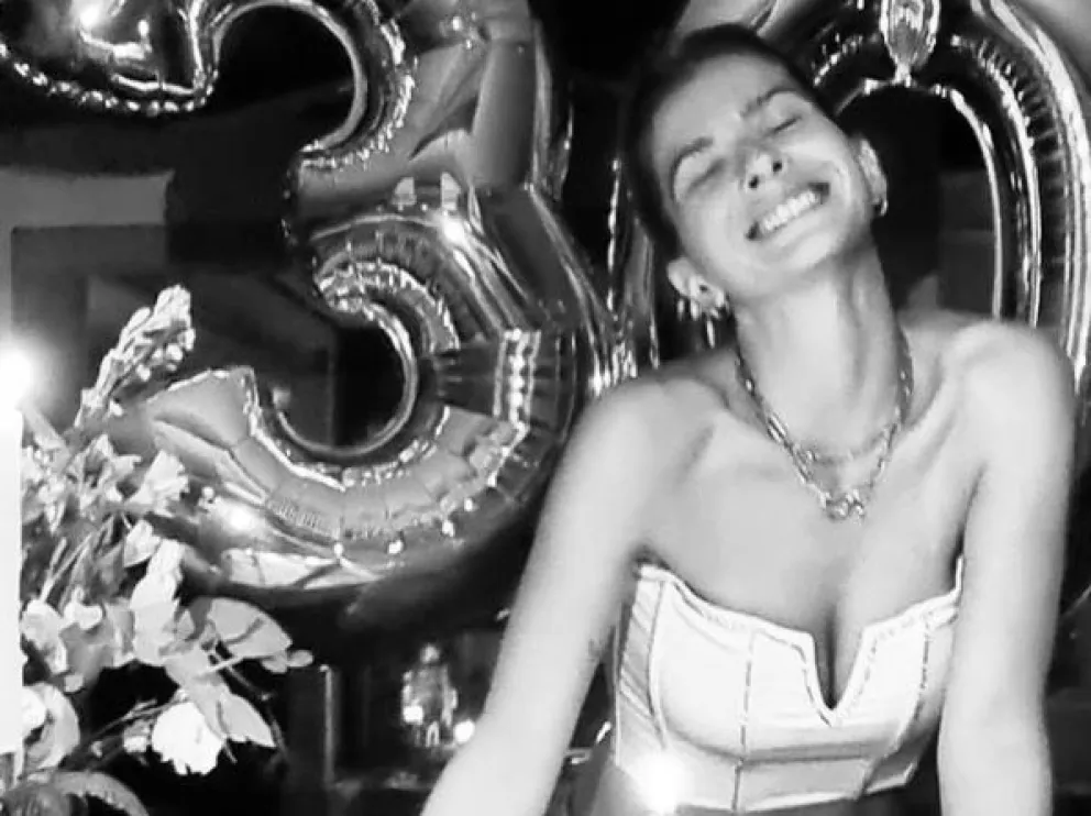 La China Suárez festejó su cumpleaños número 30 con amigos y su nuevo novio