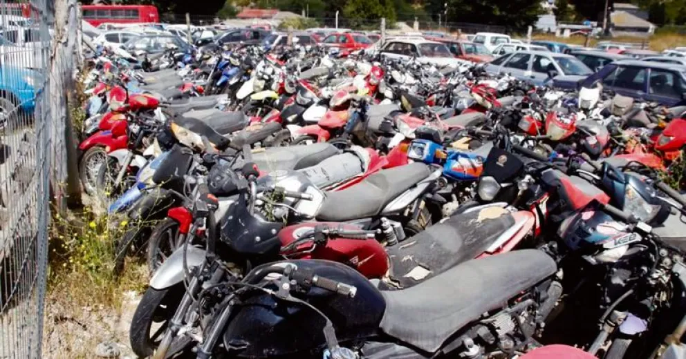 Dos sujetos sustrajeron una moto que estaba secuestrada en el Playón Municipal