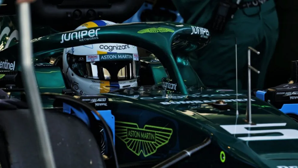 Fórmula 1: el particular casco que presentó Sebastian Vettel