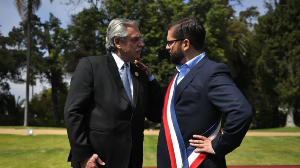 El inédito regalo de Alberto Fernández para el flamante presidente chileno Gabriel Boric