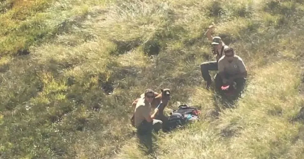 Encontraron al rosarino que estaba perdido en la zona del Frey y será trasladado al hospital