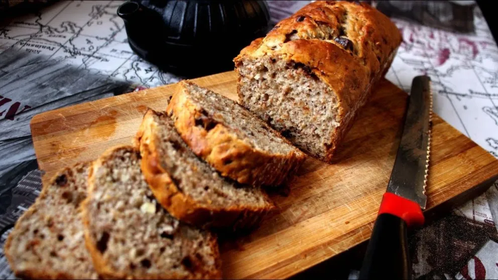 Budín de banana vegano: riquísimo y en simples pasos 