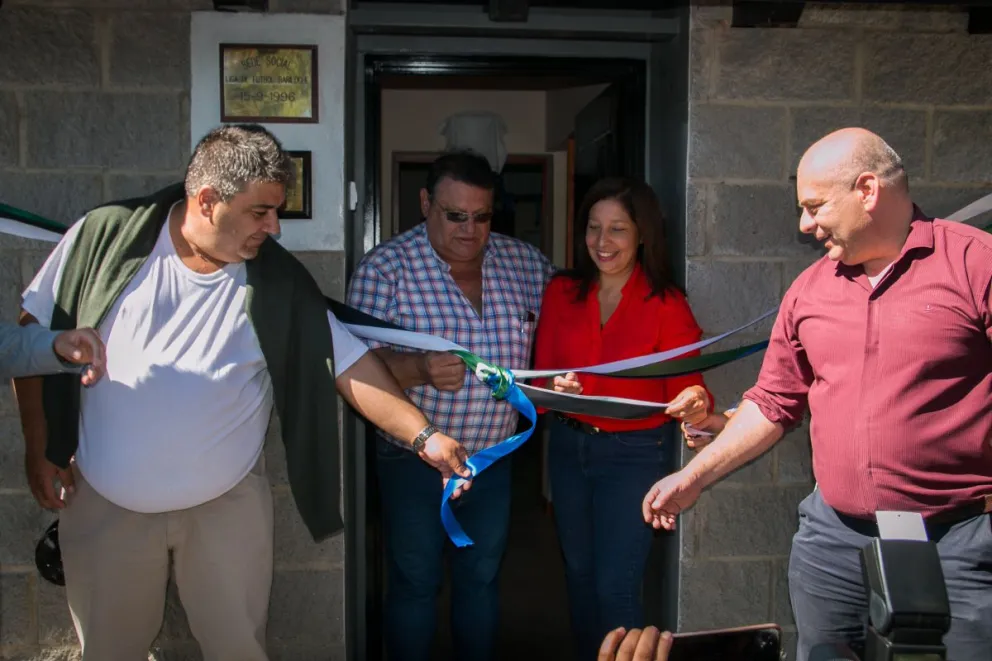 Oficialmente quedó inaugurada la ampliación de la sede de la Liga de Fútbol de Bariloche