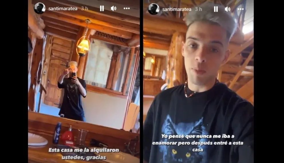 Santi Maratea y la increíble casa que alquiló en Península San Pedro 