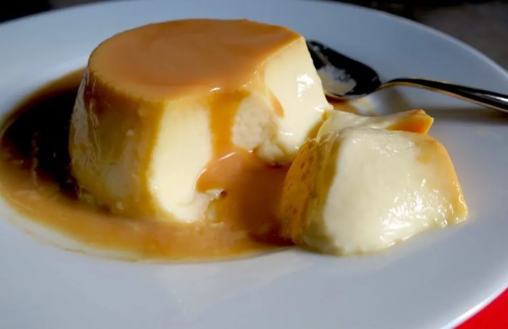 Ideal para el domingo: flan de coco y almendras sin azúcar