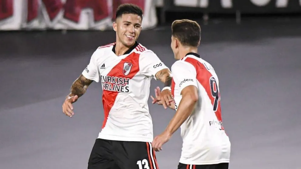 Afilado para el Superclásico: River goleó a Gimnasia, trepó a la cima y espera por Boca