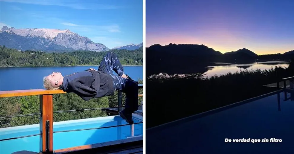 Santi Maratea contó un sueño que tuvo en Bariloche
