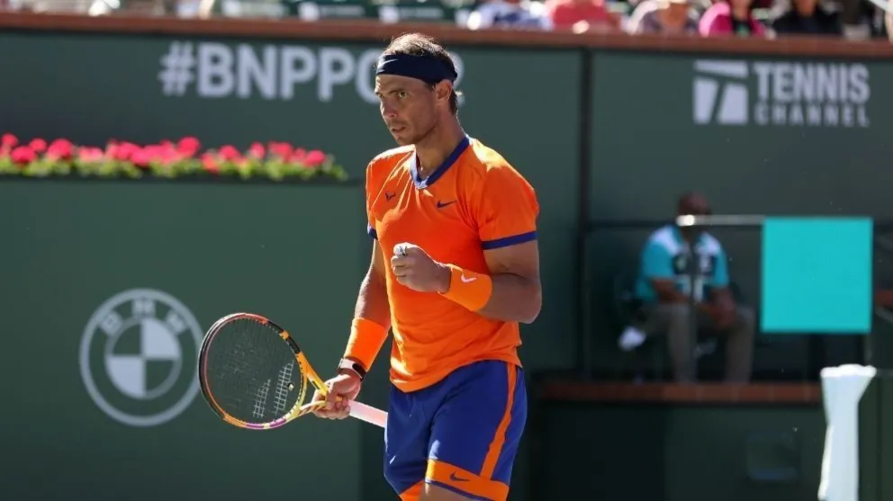 Indian Wells: Rafa Nadal superó a Evans y avanzó a octavos