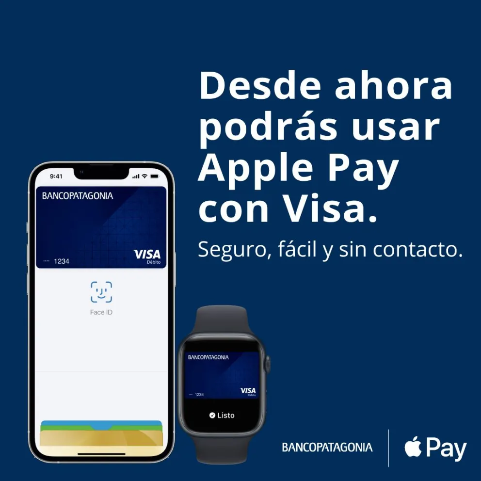 Llega Apple Pay para los clientes de BANCO PATAGONIA