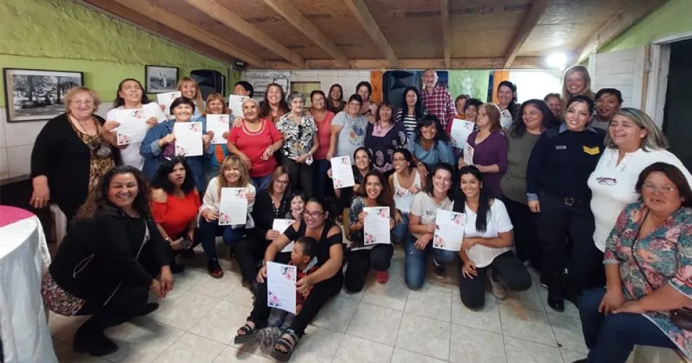 Emocionante agasajo a las mujeres que realizan trabajo social y barrial
