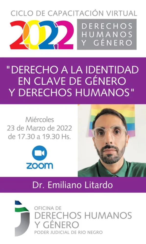 Videoconferencia “Derecho a la Identidad en clave de Género y Derechos Humanos”