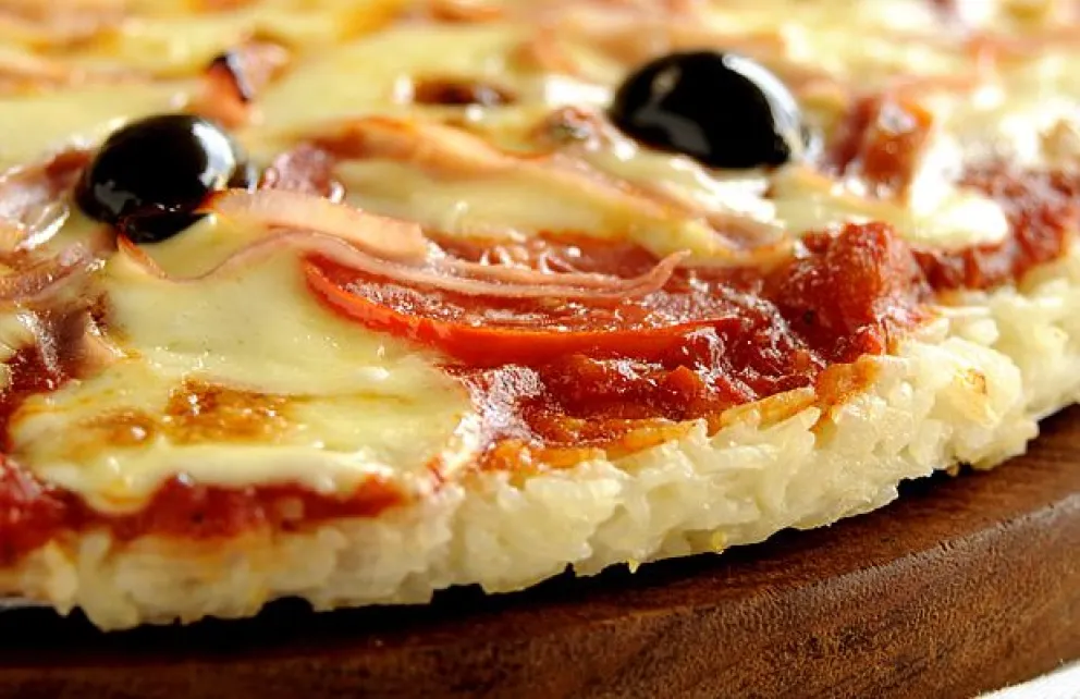 Pizza de arroz: preparala en sólo 5 minutos en el microondas 