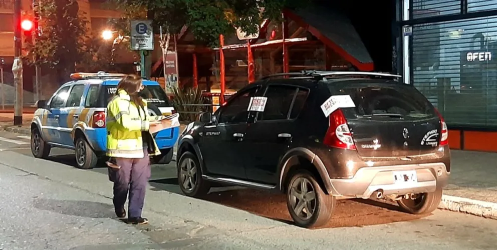 Un conductor fue interceptado con 2,5 g/l de alcohol en sangre en pleno centro