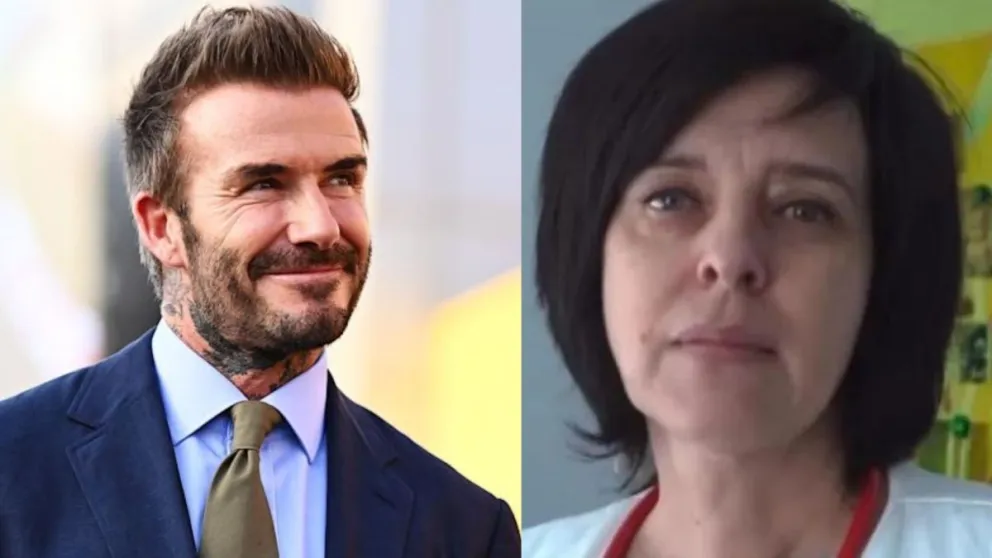 David Beckham cedió su cuenta de Instagram a una médica para que muestre el horror que se vive en Ucrania