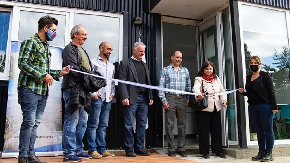 Inauguraron el edificio del Grupo de Estudios Ambientales en el predio del Polo Científico Tecnológico