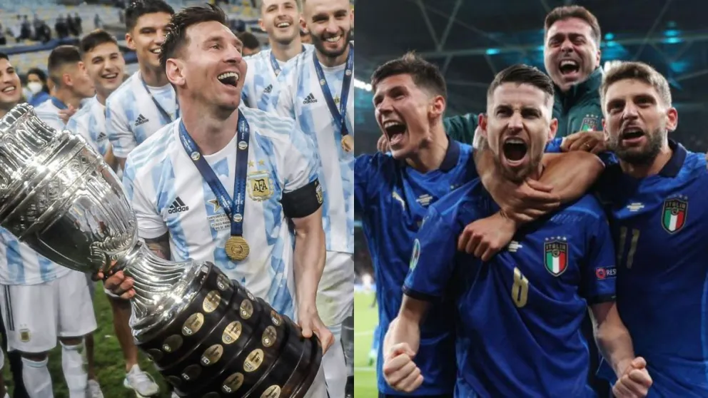El duelo de campeones continentales entre Argentina e Italia ya tiene sede, fecha y hora