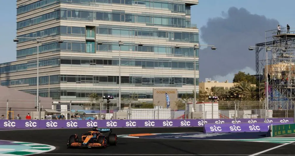 Video: atentado terrorista mantiene en vilo al Gran Premio de Arabia