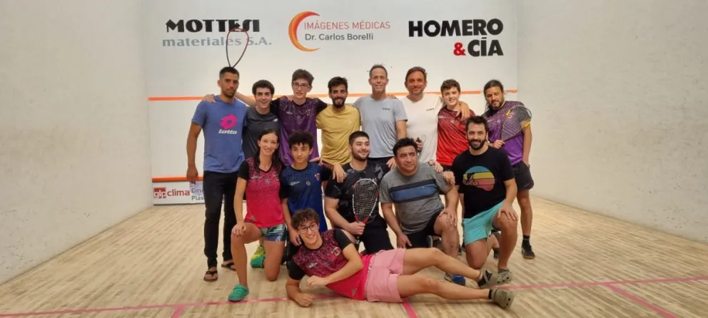 Volvió el circuito patagónico de squash con el primer encuentro del año en Comodoro