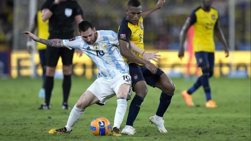 Mantuvo el invicto: Argentina empató con Ecuador, en un cierre caliente