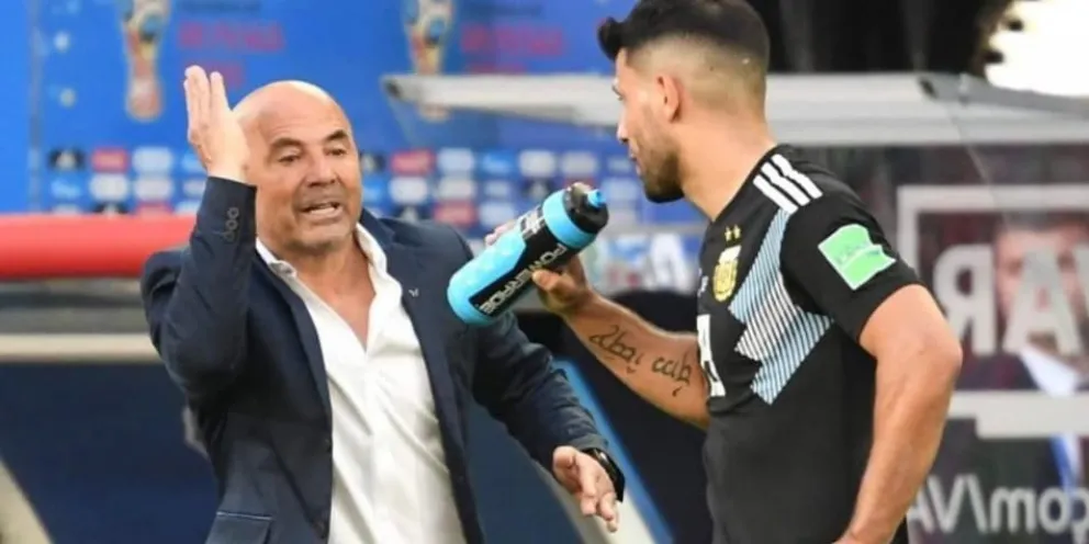 Agüero liquidó a Sampaoli y reveló una interna del Mundial de Rusia 2018