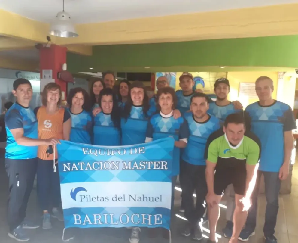 La natación máster patagónica se pone en marcha en Neuquén con presencia barilochense