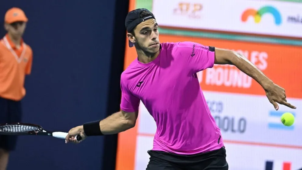 Cerúndolo se despidió del Abierto de Miami con "bronca" y "orgullo"