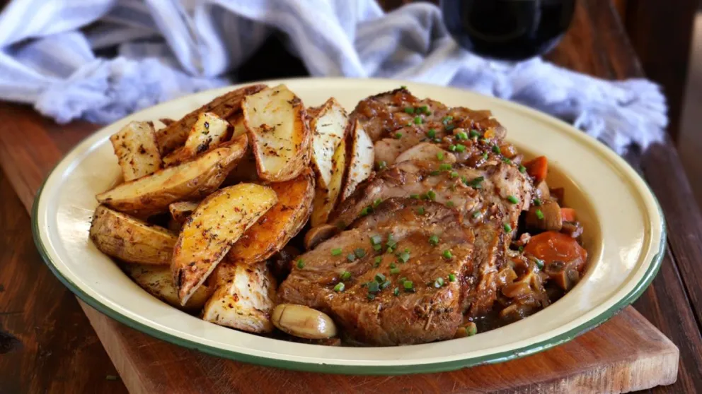 Receta de bondiola a la cerveza en sartén