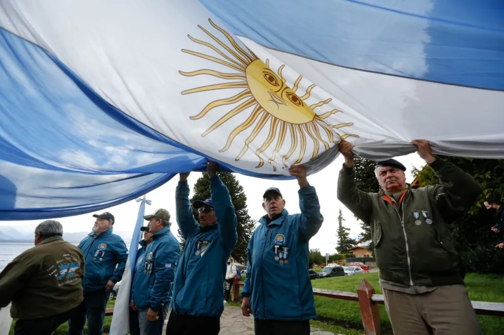 Se realizó el acto central a 40 años de la guerra de Malvinas