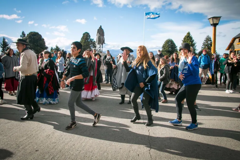 El grupo que viene realizando jornadas desde hace 7 años, decidió "bajarse" de una actividad en la que se cobraría entradas (foto: Facundo Pardo)