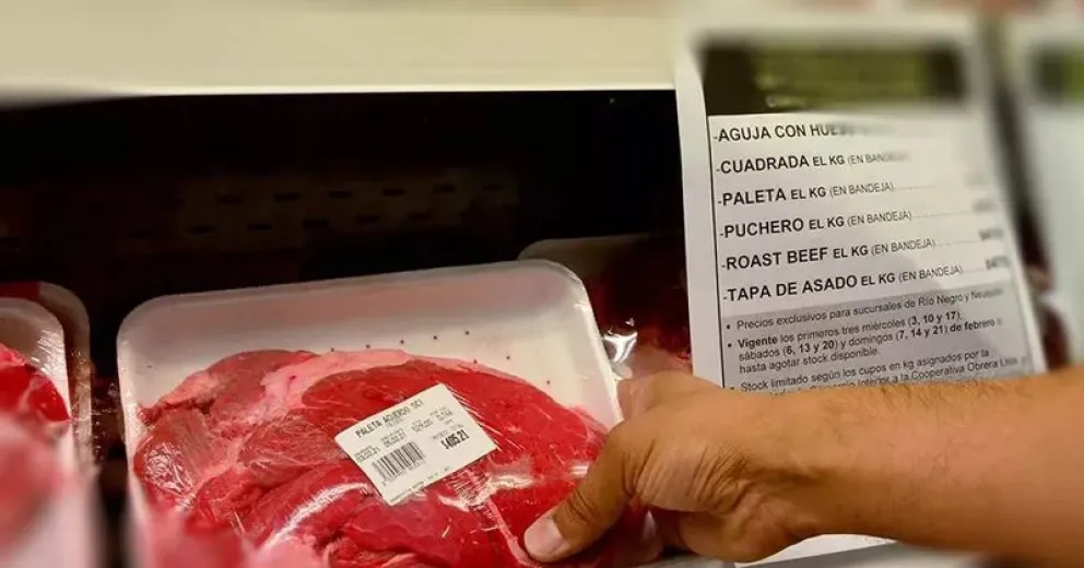 Deberá cumplir un año de prisión por robar carne en un supermercado de Viedma