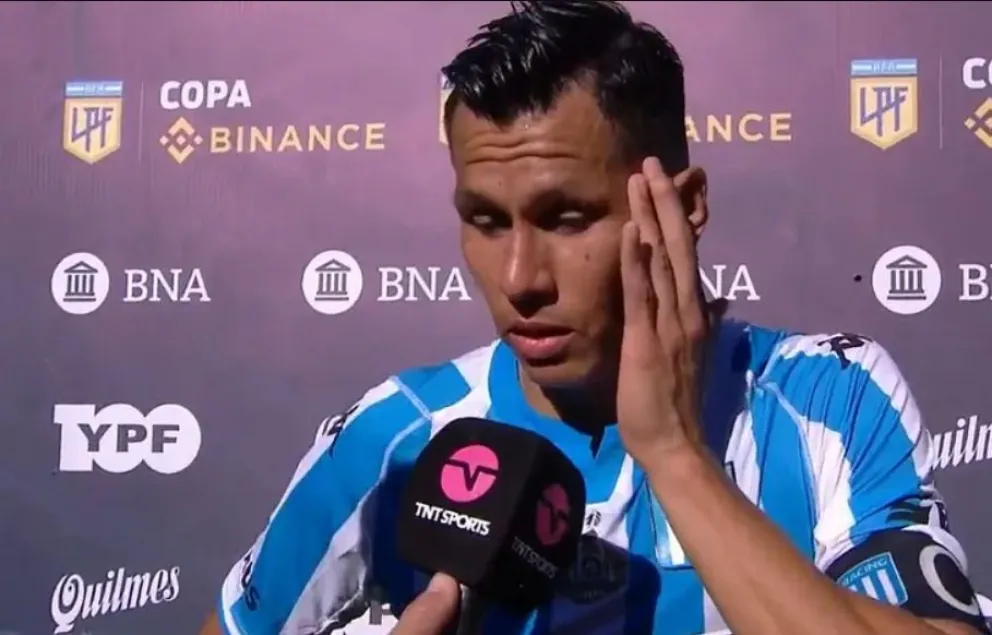 Video: la curiosa entrevista de Leo Sigali luego del triunfo de Racing ante Sarmiento