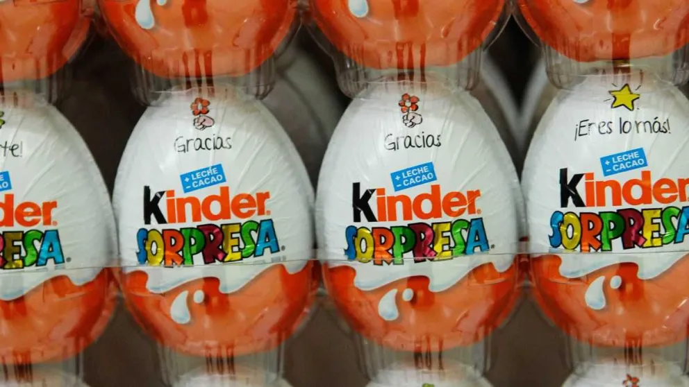 Europa: retiran productos Kinder del mercado por casos de salmonella