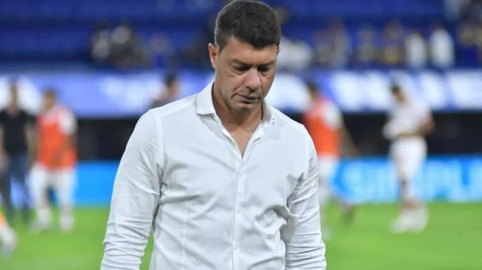 La frase de Battaglia tras la derrota que enfureció a los hinchas