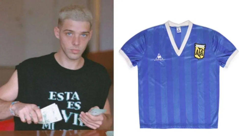 ¿Nueva colecta? Buscan que Santi Maratea junte plata para comprar la camiseta de Maradona