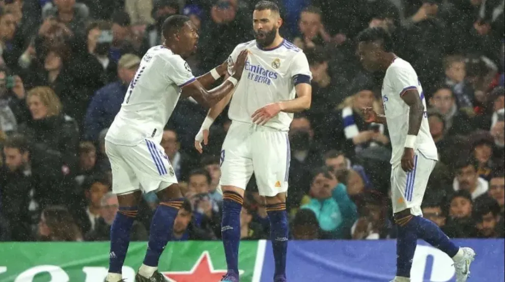 Con un Benzema intratable, Real Madrid mostró la chapa ante Chelsea