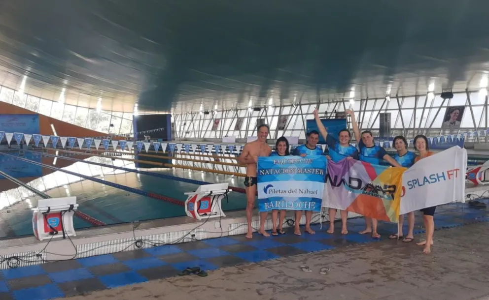 La natación máster de Bariloche llega con ilusión a Santiago del Estero