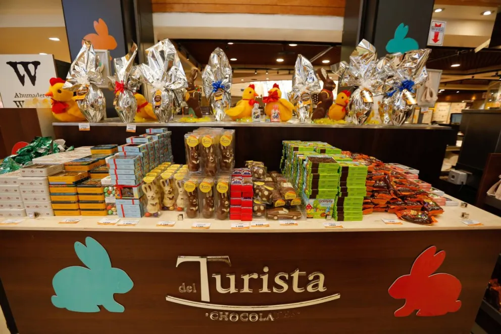 Del Turista ofrece una gran variedad de chocolates y huevos para las pascuas