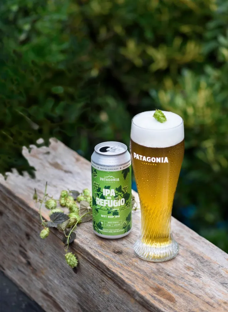 Llegó la IPA del Refugio, la edición limitada estilo wet hop