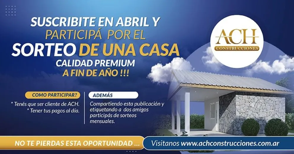 ACH sortea una casa: cómo participar