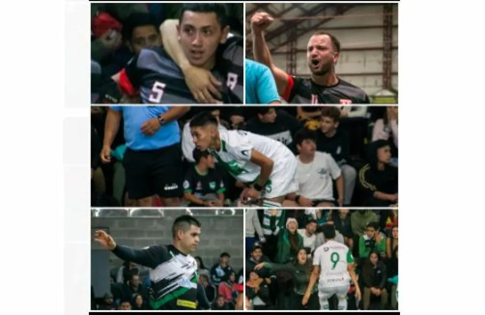 El cinco ideal del fútbol de salón de Bariloche