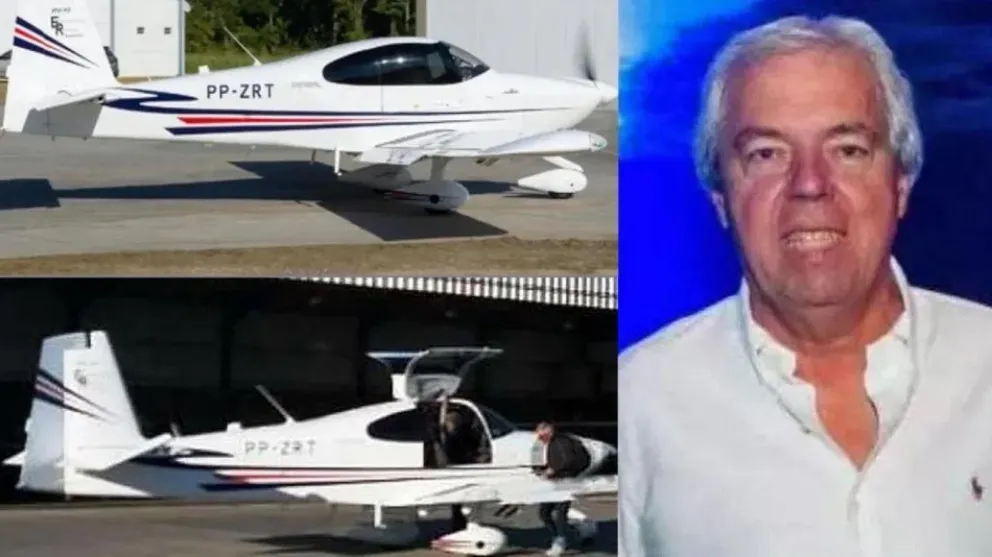 Se suspendió la búsqueda de la avioneta que desapareció en Chubut
