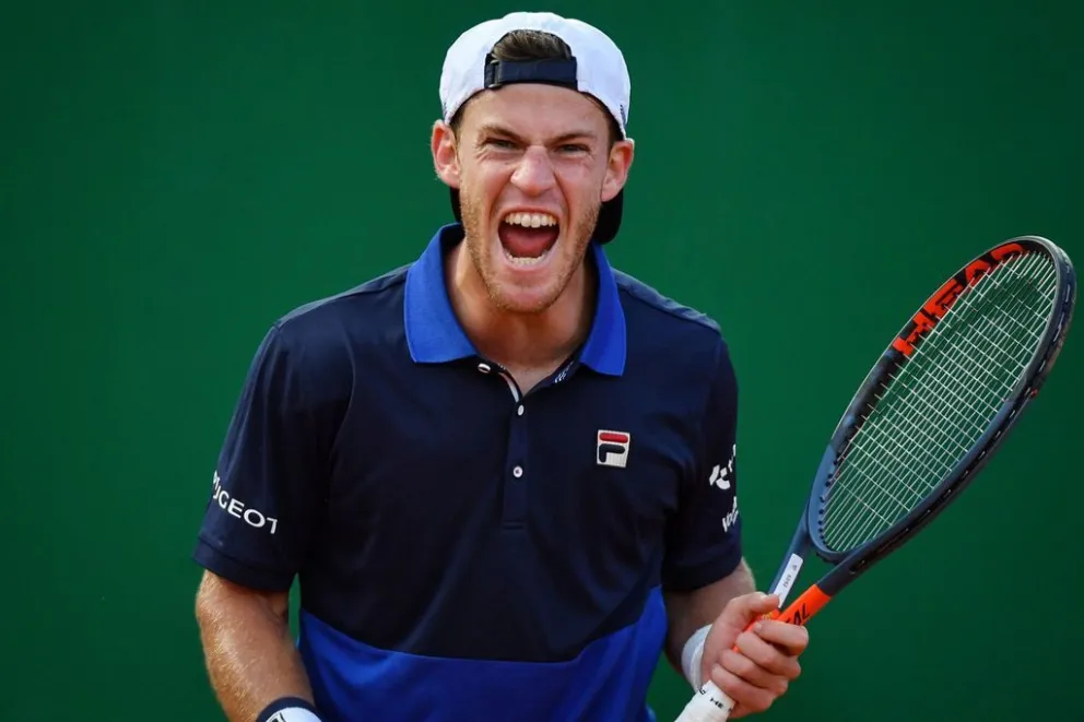 El momento de enojo del Peque Schwartzman en pleno partido