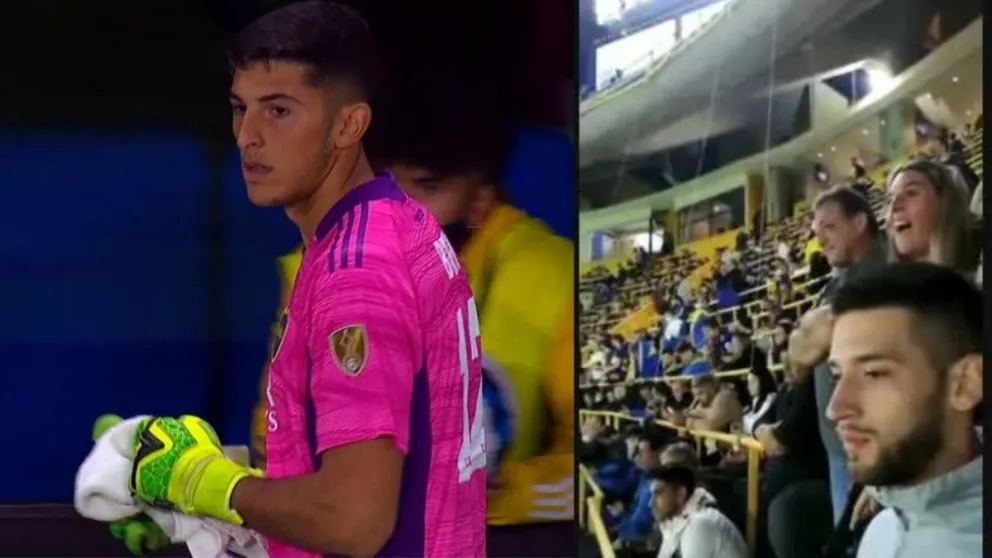 Video emotivo: la reacción de la familia de Leandro Brey por su debut en Boca