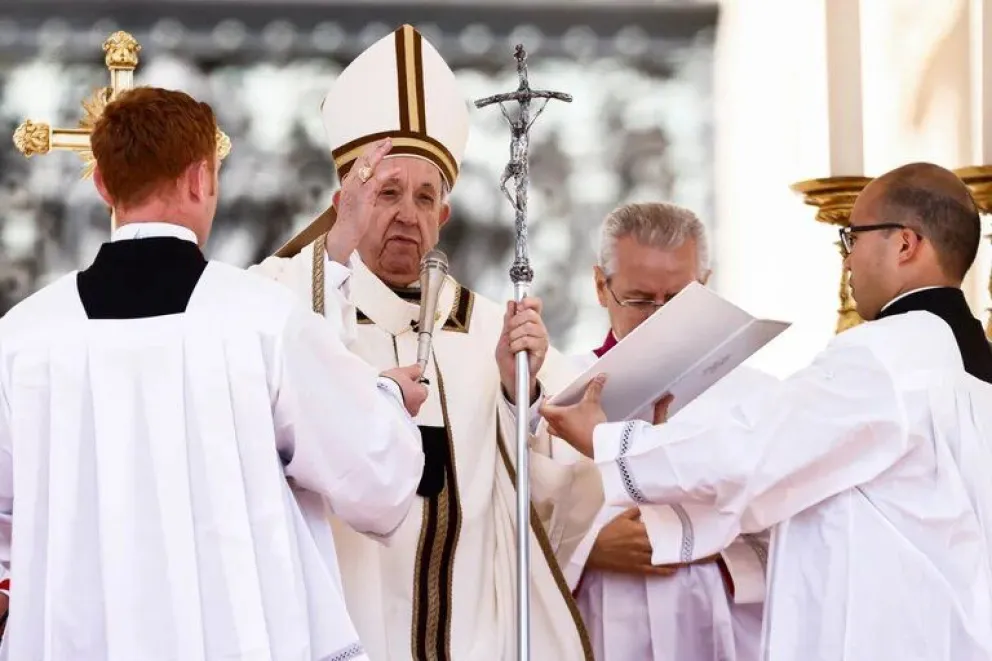 Misa de Pascua: el Papa Francisco pidió paz en Ucrania