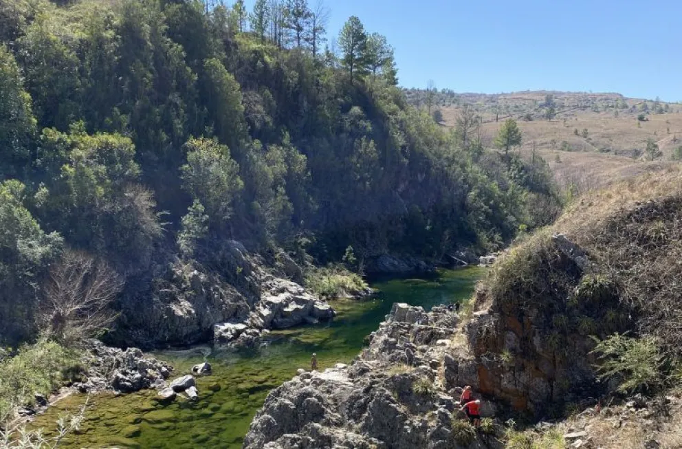 Un joven quiso sacarse una selfie y cayó 20 metros por un barranco: está grave