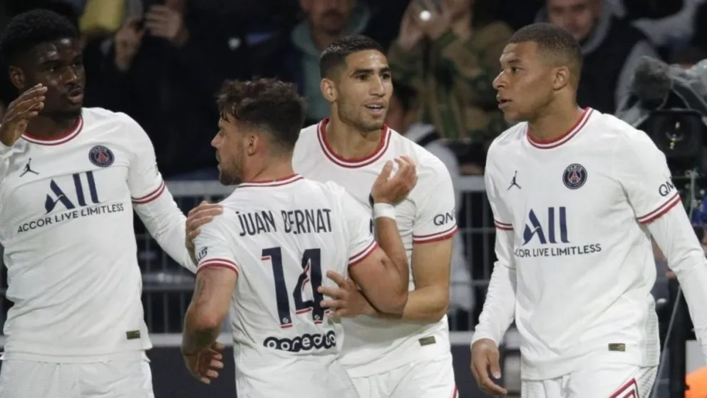 PSG goleó a Angers sin Messi, pero no pudo gritar campeón