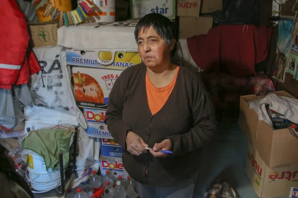 Gracias a la suma de voluntades le construirán un departamentito a Alicia