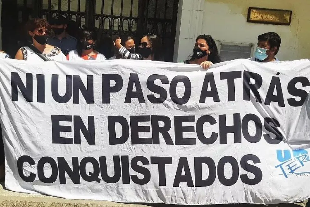 Desde la UnTER señalaron que hay un 98% de adhesión al paro docente 